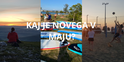 NOVOSTI V MAJU